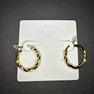 Gold Hoop Earrings